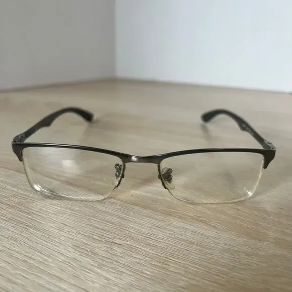 Ray-Ban RB8413 2620 Gunmetal Carbon Fiber Black Eyeglasses Frames Only 52-18-145